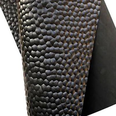 3mm-6mm Anti-Slip Fine Ribbed Rolls Rubber Sheet Rubber Stable Mats For Horse Stable