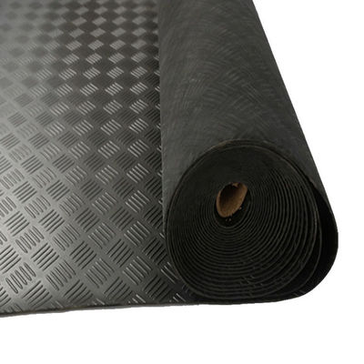 Five-Barred Pattern Surface Checker Patterned Rubber Flooring Matting For Horse Stable Equestrian Area