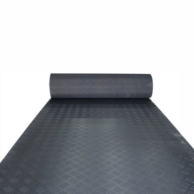 Five-Barred Pattern Surface Checker Patterned Rubber Flooring Matting For Horse Stable Equestrian Area