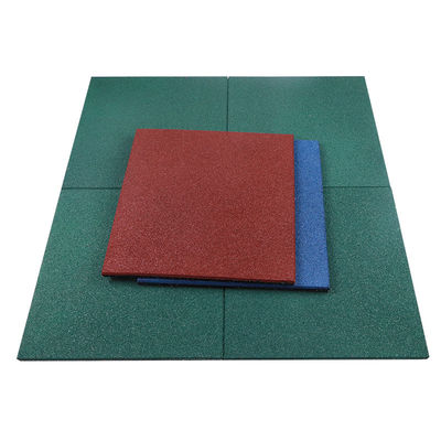 500mm Rubber Playground Tiles Rubber Tiles 15mm,20mm,25mm,30mm,35mm,40mm,45mm,50mm Thick Available