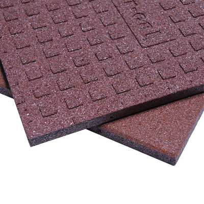500mm Rubber Playground Tiles Rubber Tiles 15mm,20mm,25mm,30mm,35mm,40mm,45mm,50mm Thick Available