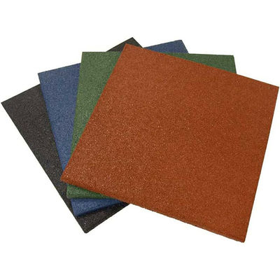 500mm Rubber Playground Tiles Rubber Tiles 15mm,20mm,25mm,30mm,35mm,40mm,45mm,50mm Thick Available
