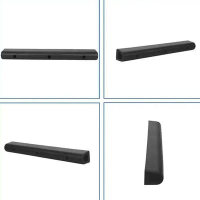 Rubber Accessories 150mm X 150mm D Type Rubber Fender And Rubber Bumper For Wharf