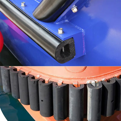 Rubber Accessories 150mm X 150mm D Type Rubber Fender And Rubber Bumper For Wharf