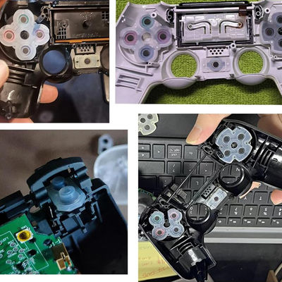 5 Sets Silicone Conductive Rubber Pads Replacement For Playstation 4 Ps4 Controller Parts For Jdm-030/040