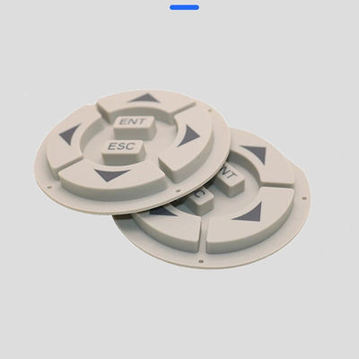 Source Factory Direct Sales Round Printed Silicone Button Waterproof Feel Oil Silicone Button Control Silicone Keypad